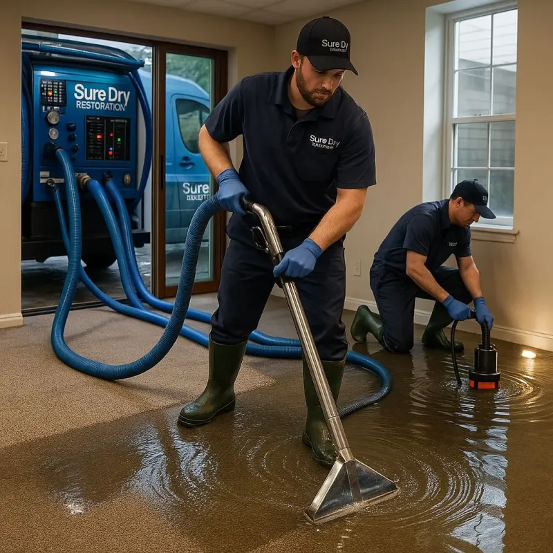 Water Extraction and Removal process in Van Buren County, AR